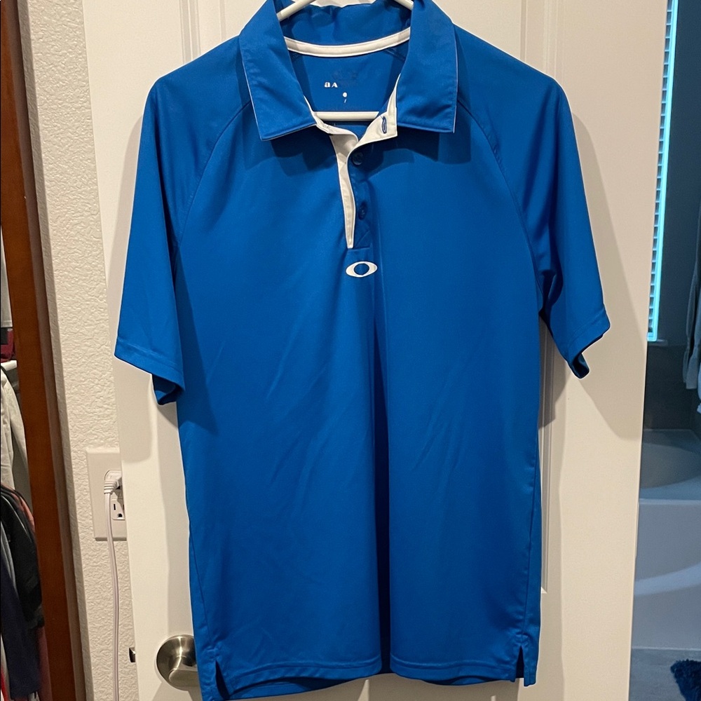 Oakley Men's Blue Polo